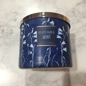Bath & Body Works Beach Sage & Mint Candle